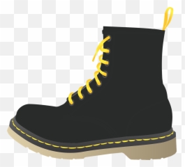 Doc Marten Boot Clothing Free Vector Graphics Pictures - Martens Clipart Emoji