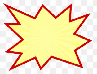 Pow Bang Boom Batman Action Comicbook Empty Yellow Burs - Pow Png Emoji,Bang Emoji
