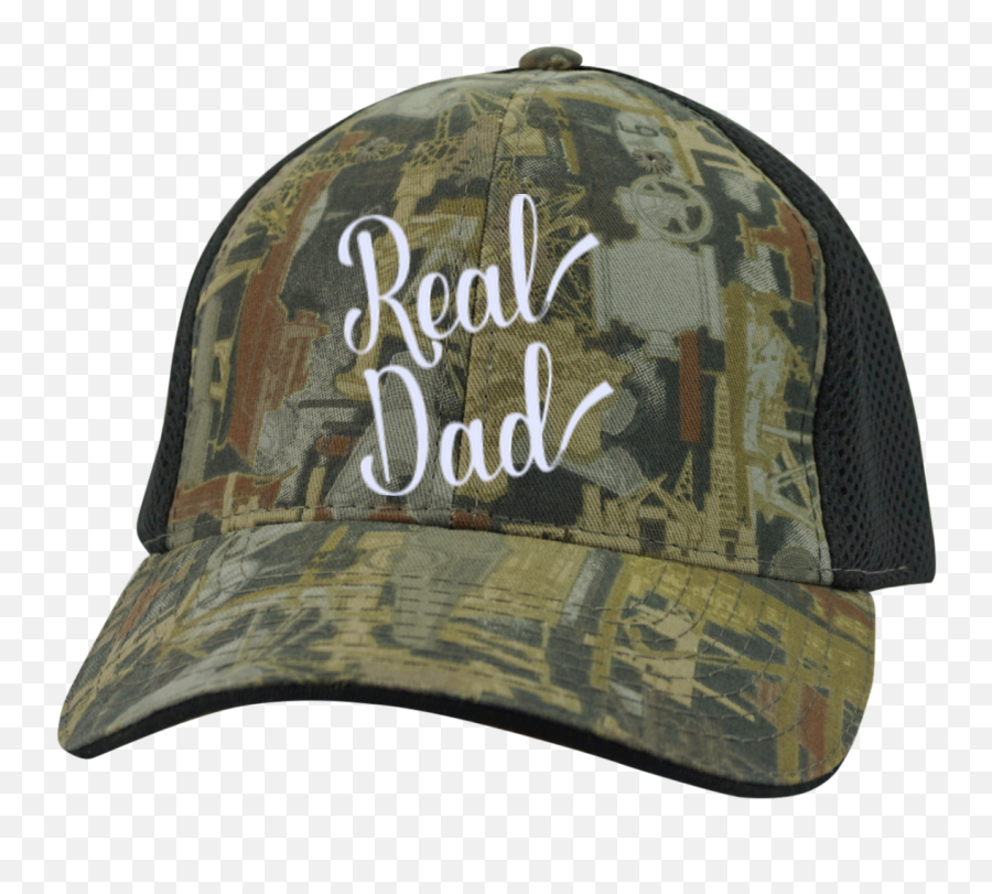 Real Dad Camo Cap With Mesh Camo Alabama Logo Cap - Hat Emoji,Dad Emoji