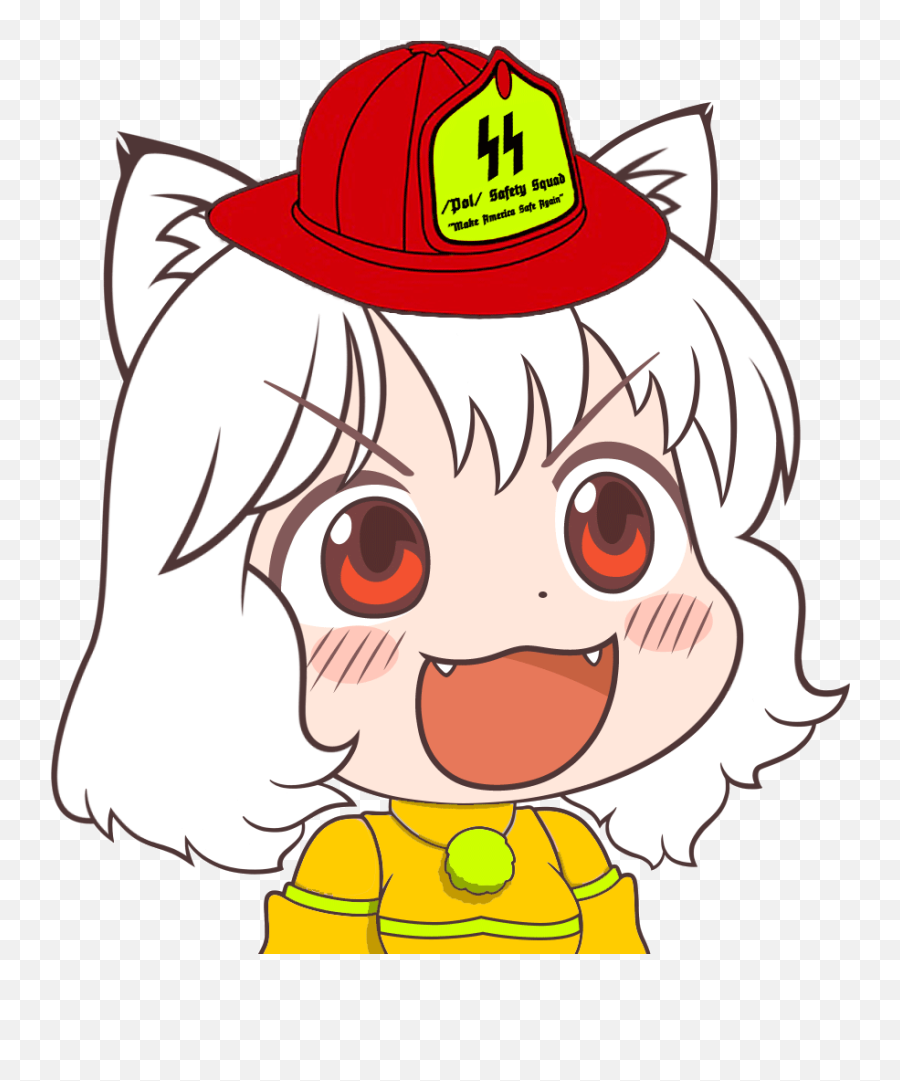 Safety Awoo 4chan Safety Squad Raids Know Your Meme - Make America Great Again Chibi Emoji,Safety Emoji