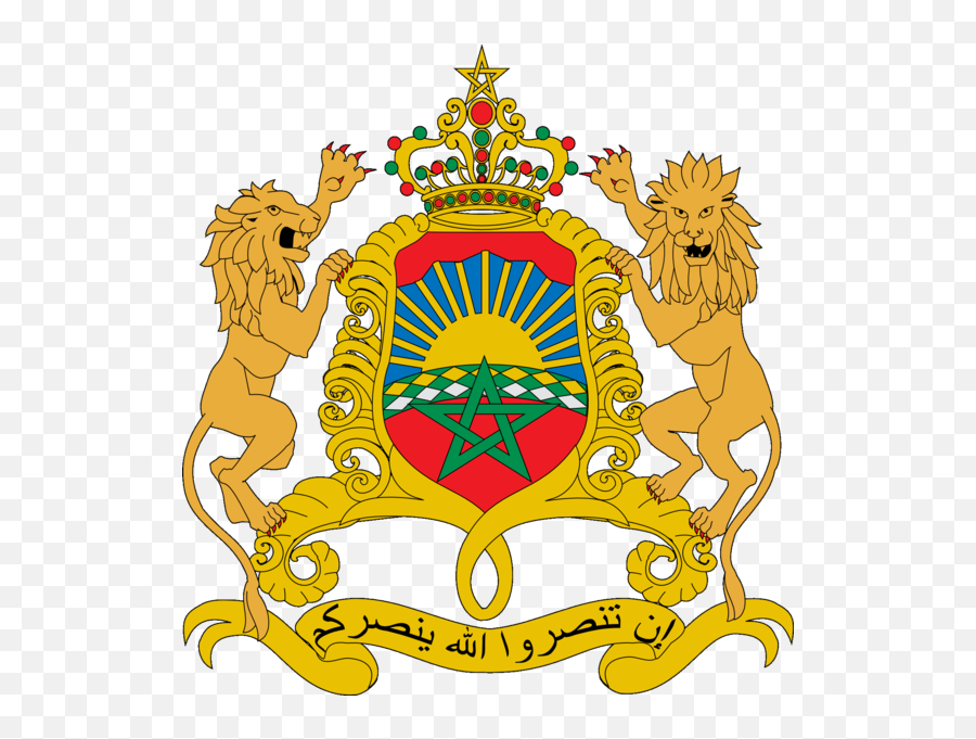 Coat Of Arms Of Morocco Psd Official Psds - Morocco Coat Of Arms Emoji,Morocco Flag Emoji