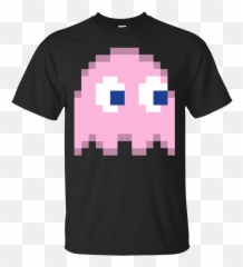 Pinky Ghost Face Shirt - Funniest T Shirts Blinky Pac Man Ghost Emoji,Pinky Emoji