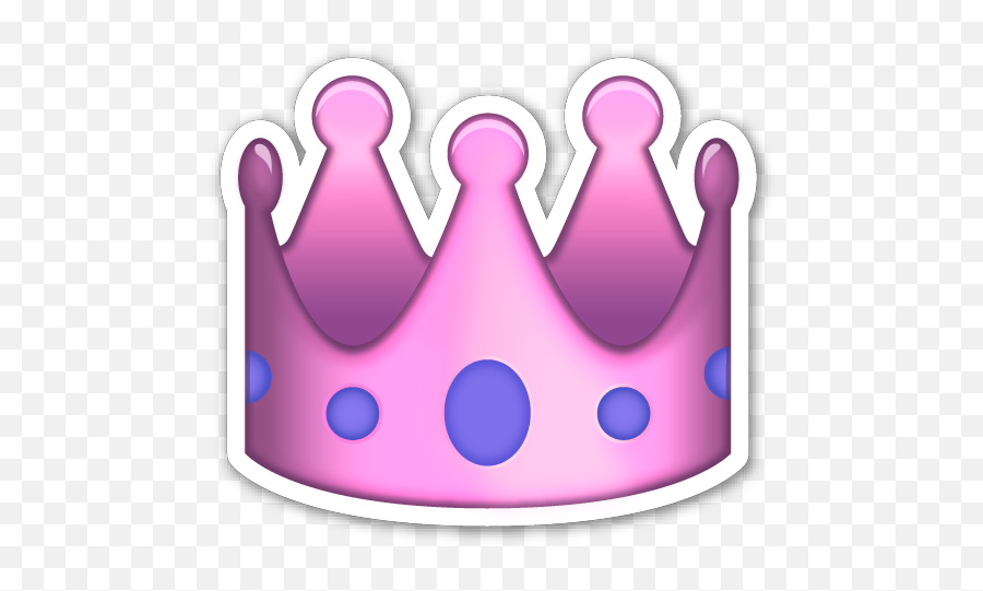 Tumblr Overlays Png Emoji Picture - Transparent Crown Emoji,Emojis Tumblr