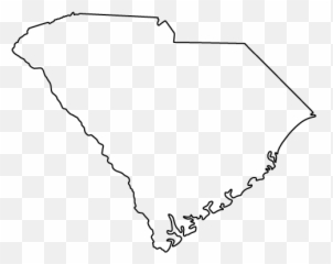 North Carolina Outline Clipart - South Template Emoji