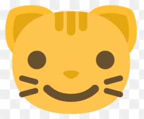 Free Emoji cat face smile PNG with Transparent Background - Cat Money