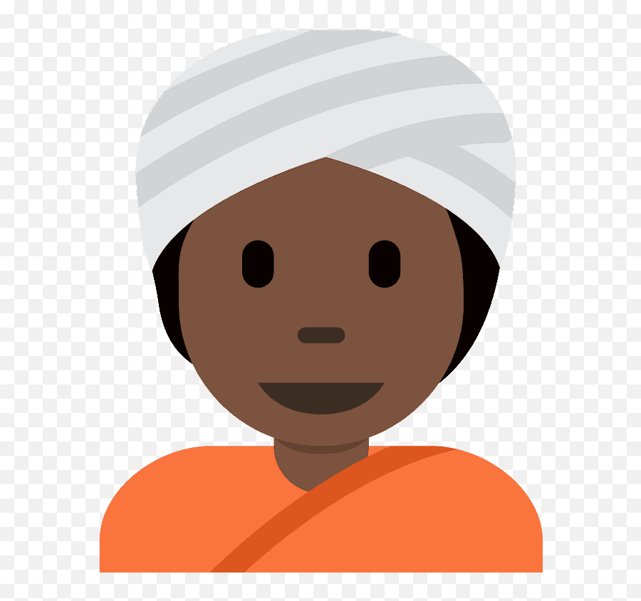 Person Wearing Turban Emoji Clipart - Dibujo De Un Lenca,Turban Emoji