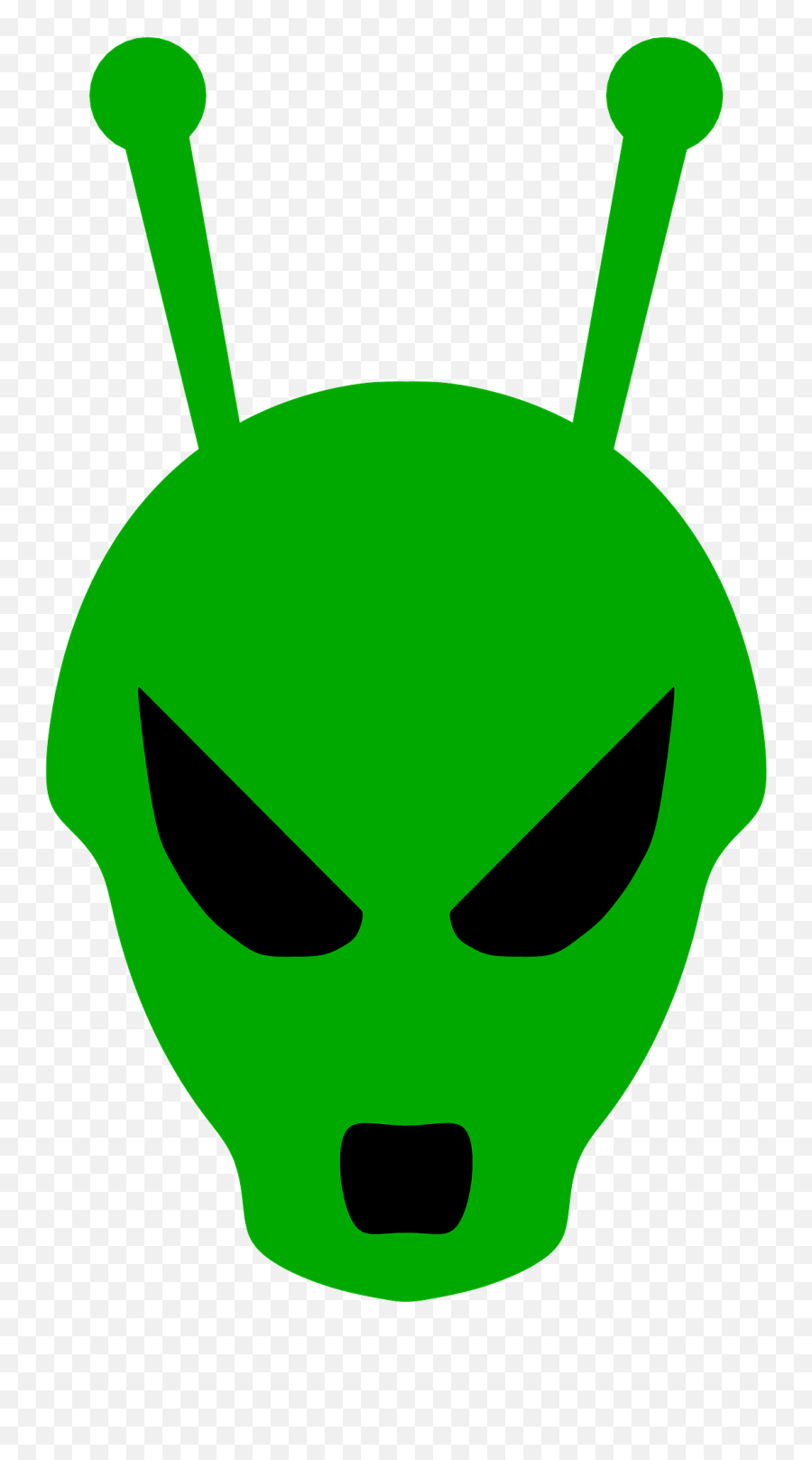 Alien Head Clipart Free Download Transparent Png Creazilla - Fictional Character Emoji,Alien Rocket Emoji