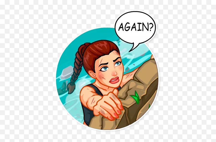 Tomb Raider Telegram Stickers In 2020 Telegram Stickers - For Adult Emoji,Tomb Emoji