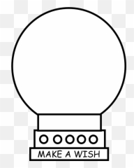 Crystal Ball Sphere Mystic Wish Fortune - Clip Art Emoji,Crystal Ball Emoji