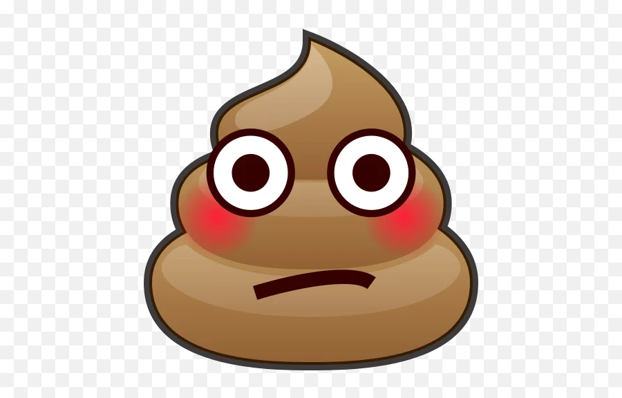 Telegram Sticker - Winking Poop Emoji,Emojidex