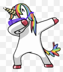 Emojiface Unicorn Unicornio Magic - Dabbing Unicorn Png Emoji,Magic Emoticon