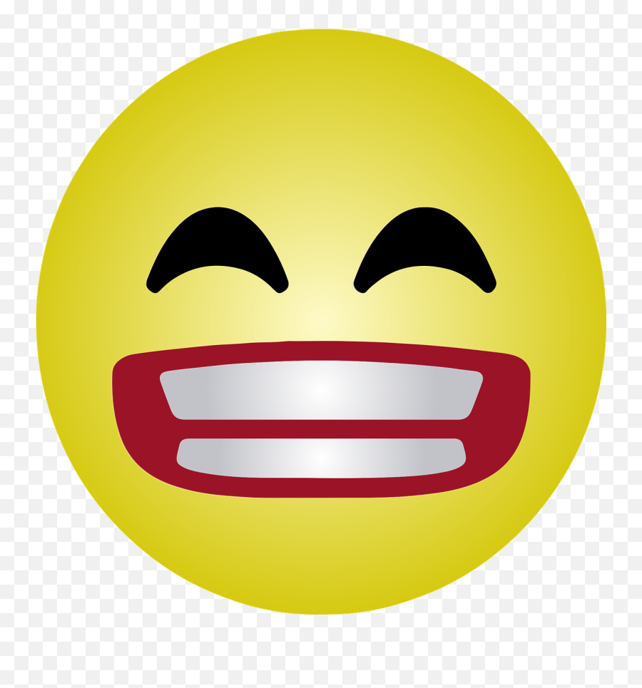 Emoticon Emoticons Smiley Carita Emoticon Laughing - Emoji De Carita Feliz Png,Laughing Emoji