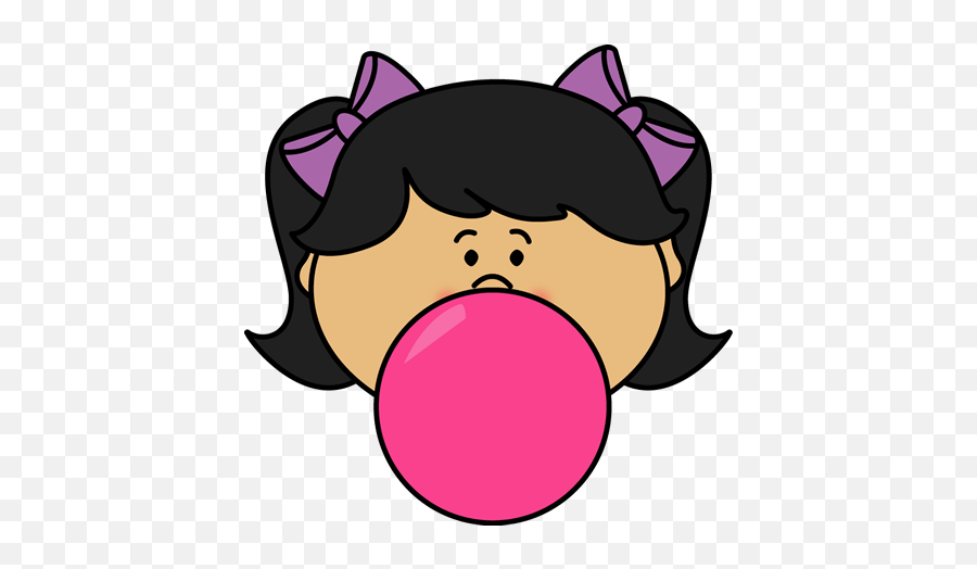 Bubble Face Clipart - Bubblegum Clipart Emoji,Disbelief Emoji