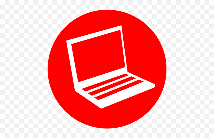 Laptop Vector Icon - Laptop Icon Circle Emoji,Emoji Keyboard For Windows