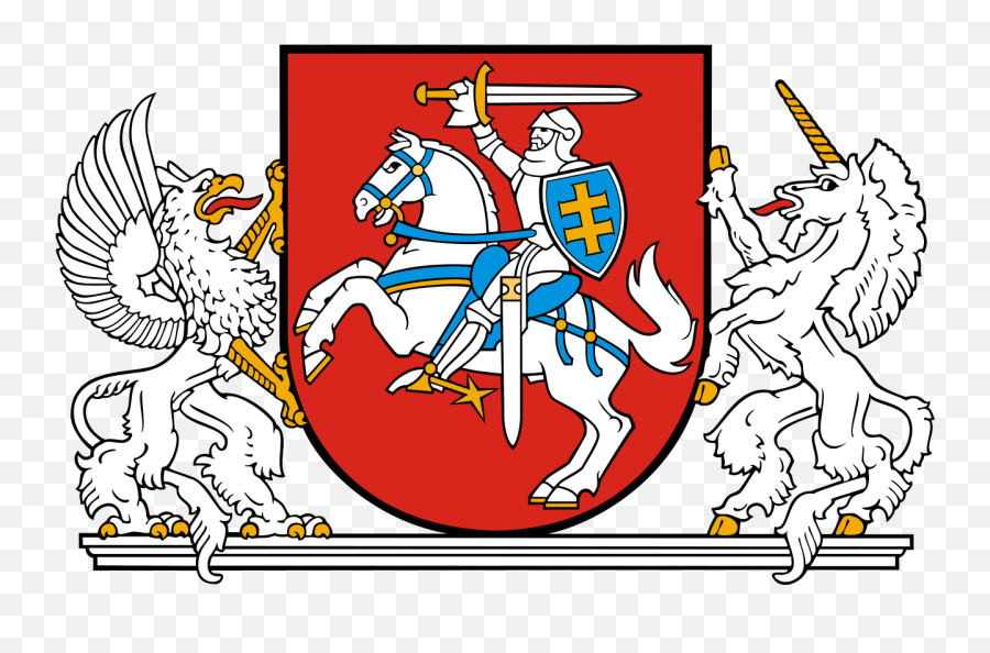 Coat Of Arms Of The President Of - Old Lithuanian Flag Emoji,Horse Arm Emoji