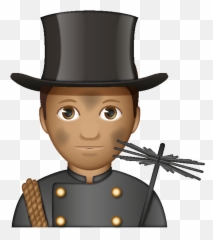 Man Chimney Sweeper - Cartoon Emoji