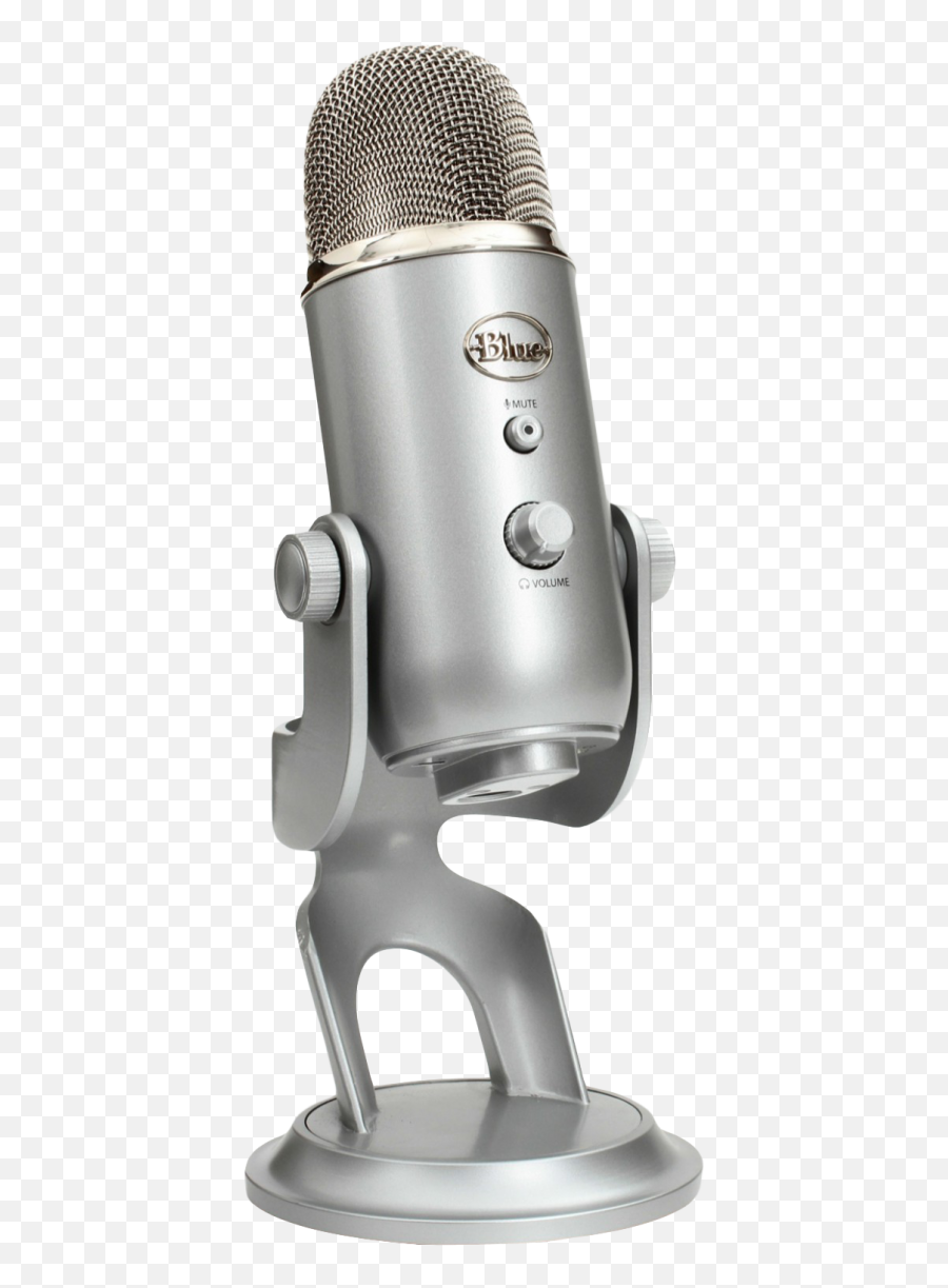 Podcast Mic Transparent Png Clipart - Blue Yeti No Background Emoji,Emoji Gun And Microphone