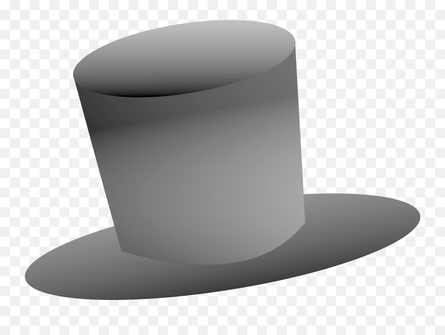 Top Hat Vector Clipart Image - Top Hat Blank Background Emoji,Unicorn Emoji Hat
