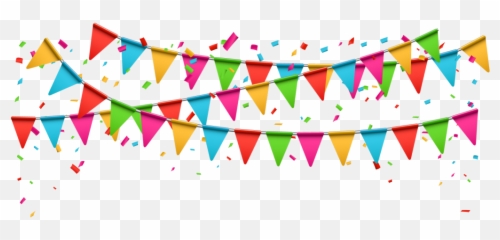 Clip Art Colorful Party Popper - Transparent Background Clipart Emoji