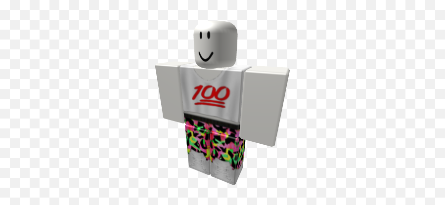 100 Emoji Crop Top Hip Hop Geometric Pants Kawaii Cute Roblox