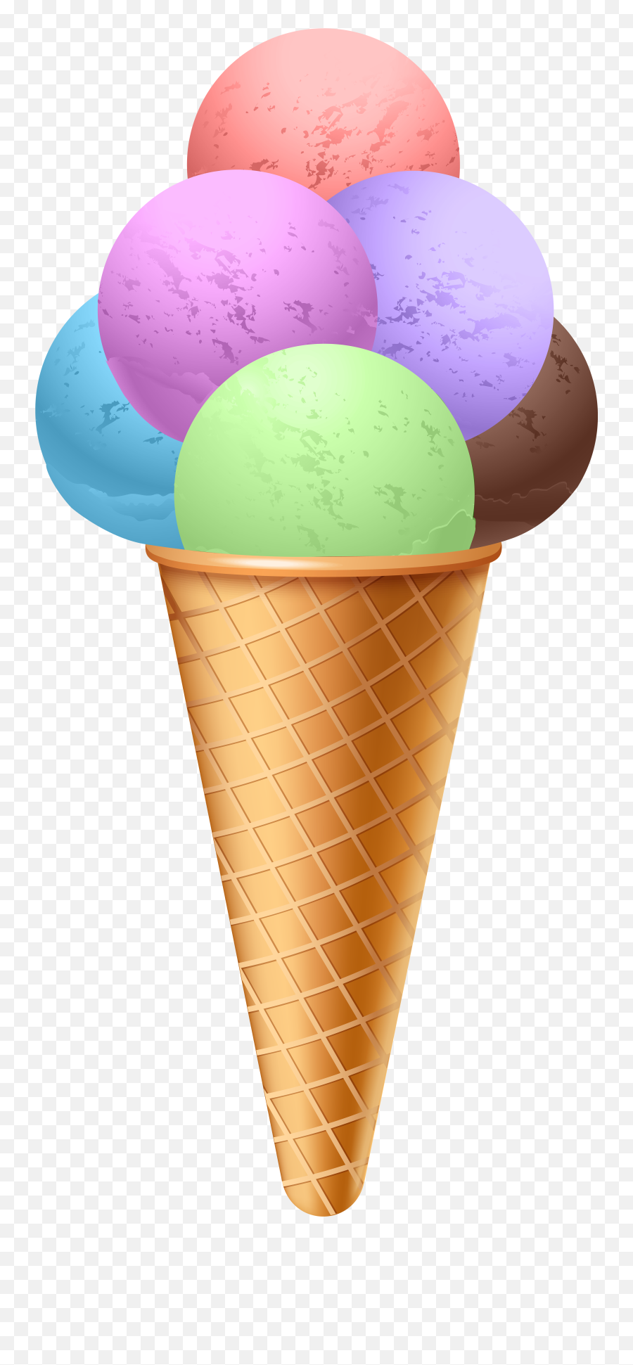 Big Ice Cream Cone Clipart - Ice Cream Clipart Png Emoji,Ice Cream Cone Emoji