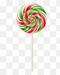 Rainbow Transparent Lollipop Clipart - Background Emoji