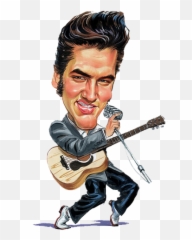 Elvis Presley Png 6 Png Image - Elvis Caricature Emoji,Elvis Emoji
