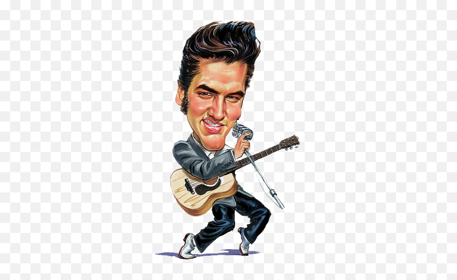 Elvis Presley Png 6 Png Image - Elvis Caricature Emoji,Elvis Emoji