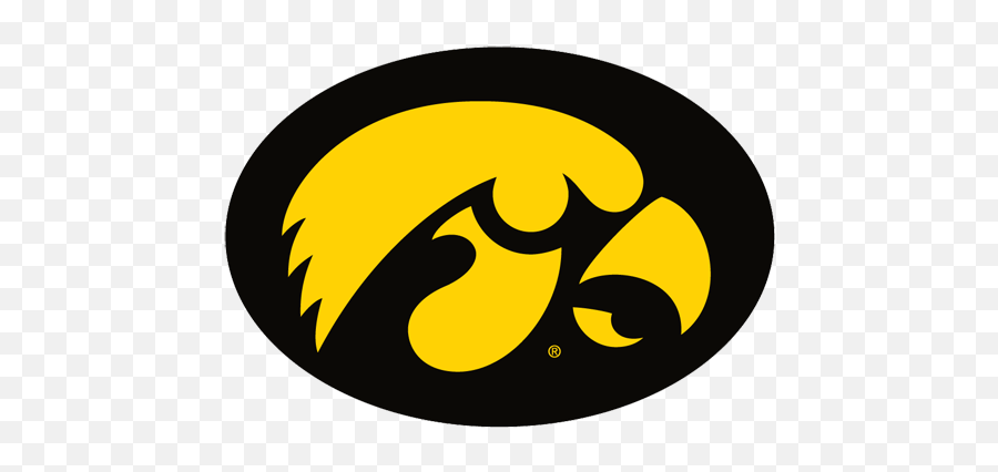 Iowa Hawkeye Logo Png Picture - Iowa Hawkeyes Football Symbol Emoji,Iowa Hawkeye Emoji
