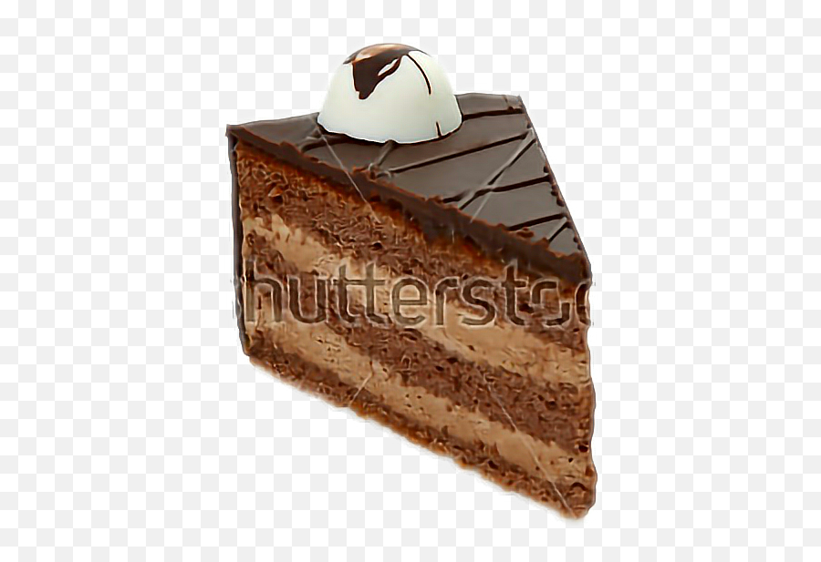 Stickers Chocolate Cake Chocolatecake - One Piece Of Chocolate Cake Emoji,Chocolate Cake Emoji