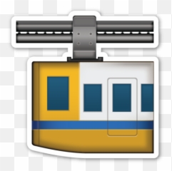 Suspension Railway - Clip Art Emoji