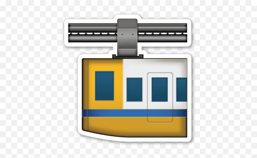 Suspension Railway - Clip Art Emoji,Suspension Railway Emoji