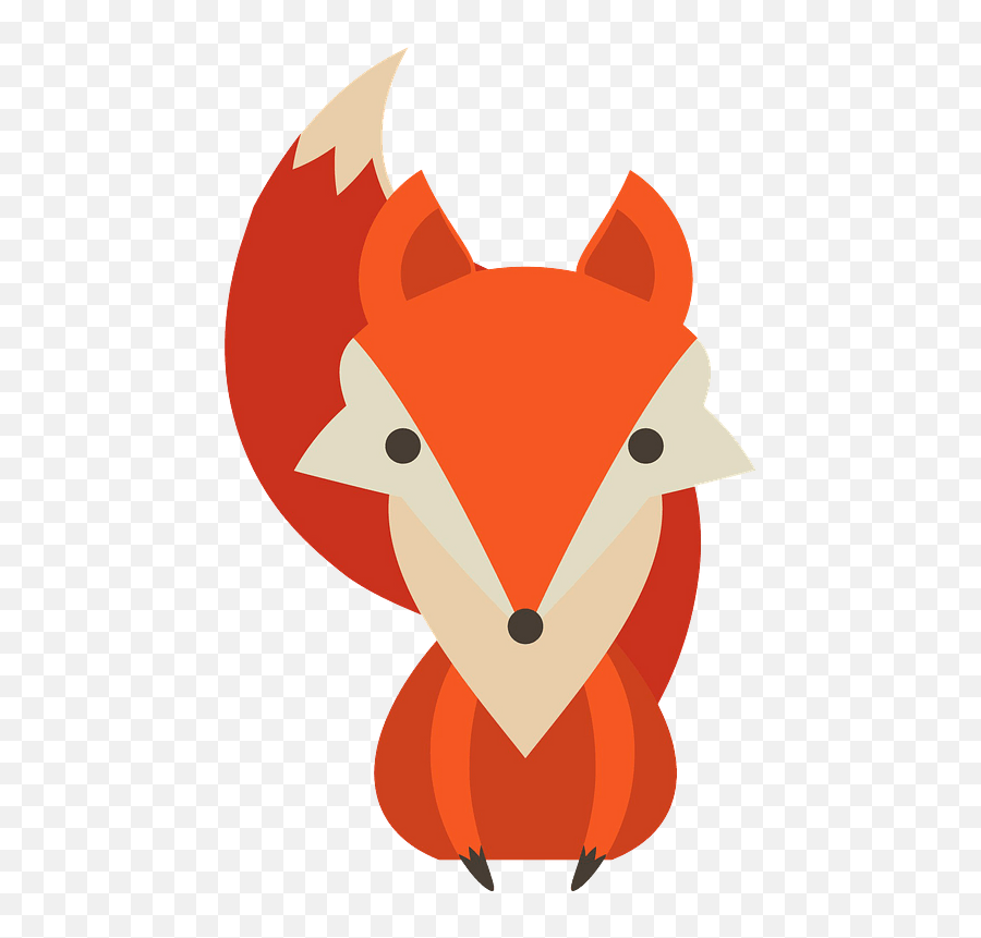Cartoon Red Fox Clipart Free Download Transparent Png - Fox Emoji,Fox Emoji