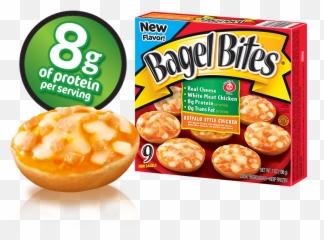 Download Pizza Bagel Bites - Buffalo Chicken Bagel Bites Emoji,Bagel Emoji