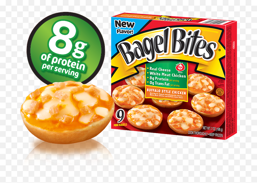 Download Pizza Bagel Bites - Buffalo Chicken Bagel Bites Emoji,Bagel Emoji