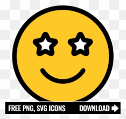 Free Excited Icon Symbol - Zoom Logo Black And White Svg Emoji
