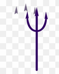 Devil Pitchfork Png Svg Clip Art For - Vertical Emoji