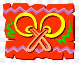 Vector Illustration Of Latin Music - Language Emoji