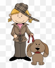 Female detective clipart - Clipartix Kid Detective Emoji