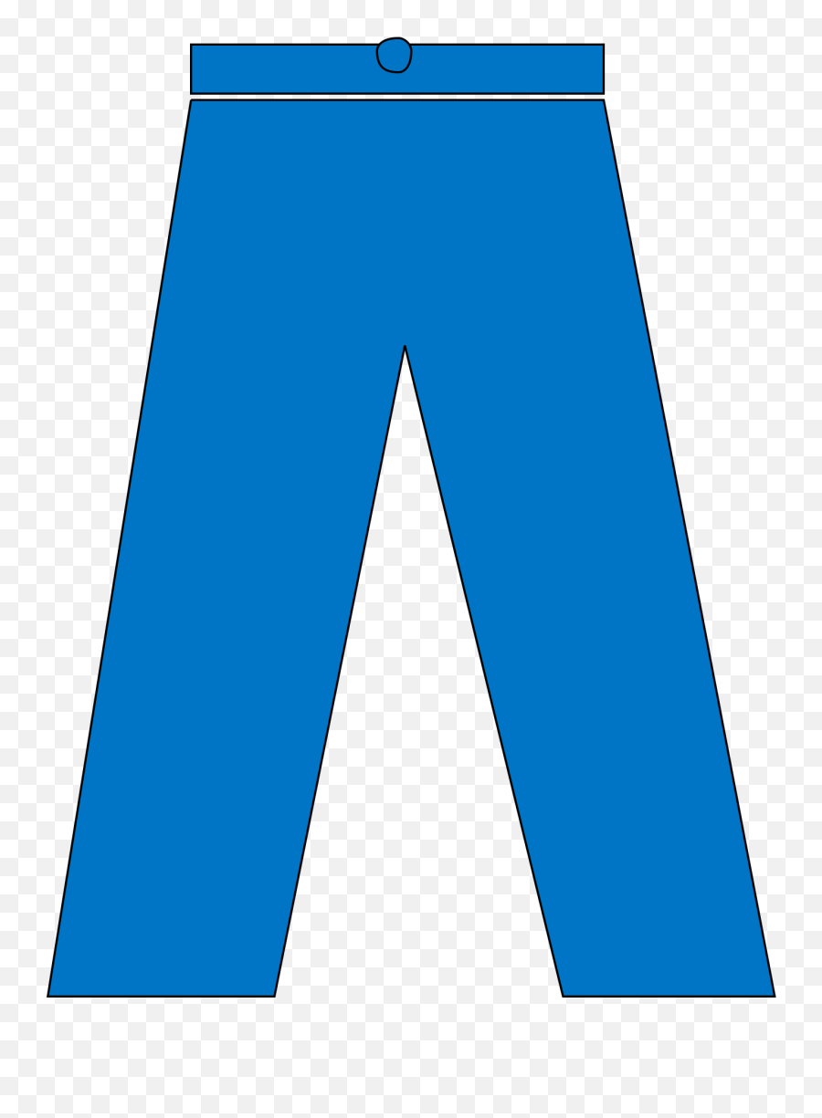 Pants Clipart Sweatpant Pants - Blue Pants Clipart Png Emoji,Emoji Pants Mens