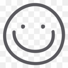 Transparent Smiley Face - Carita Feliz Dibujo Png Emoji