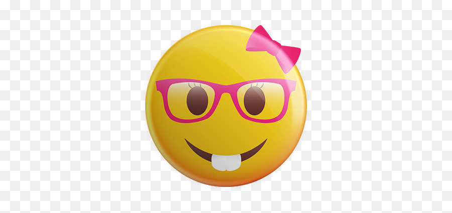Cute Nerd - Smiley Emoji,Nerd Emoji