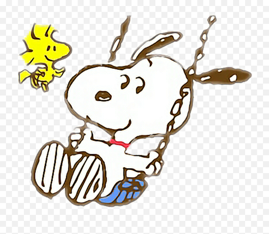 Snoopy And Woodstock Transparent - Summer Clipart Snoopy Woodstock Emoji,Snoopy Dance Emoticon