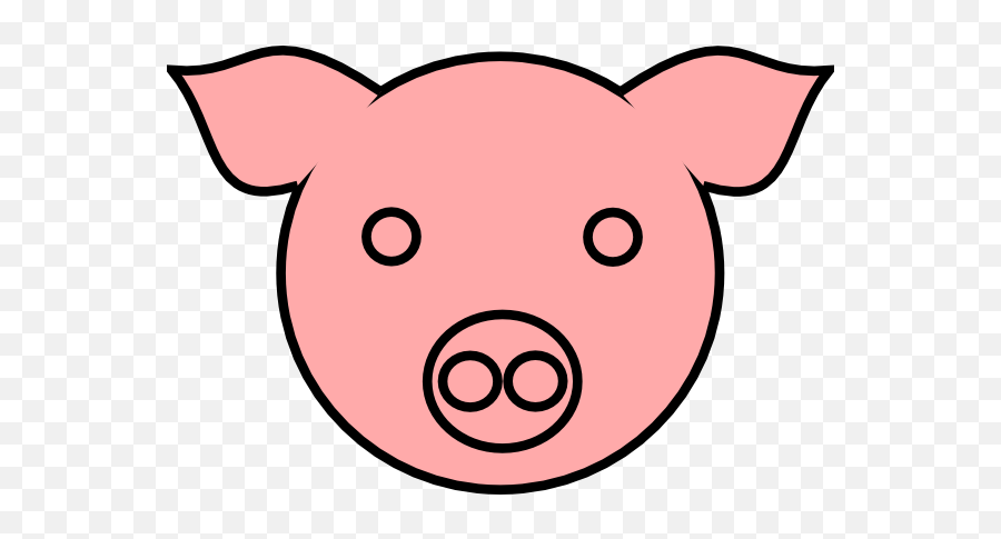 Pig Face Emoji - Pig Mask In Cartoon,Pig Face Emoji