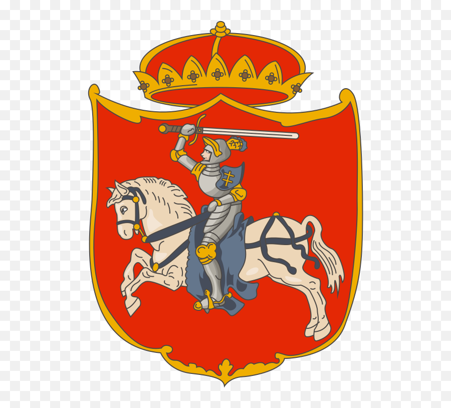 Coat Of Arms Of The Grand Duchy Of - Grand Duchy Of Lithuania Symbol Emoji,Horse Arm Emoji