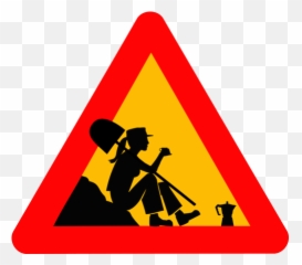 Lady Having Coffee Break - Speed Humps Road Sign Emoji,Coffee Drinking Emoji
