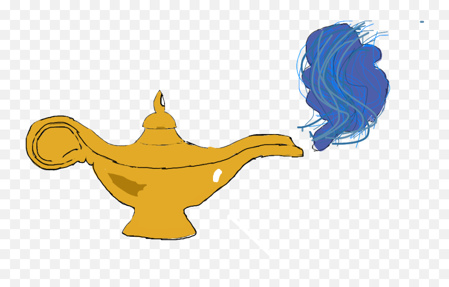 Magic Lamp Lol I Know Its Super Bad - Illustration Emoji,Magic Lamp Emoji