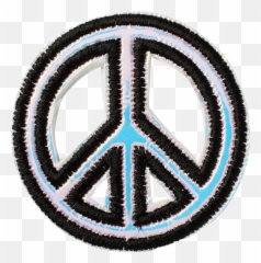 Peace Symbols Clip Art Hippie - Transparent Background Sign Emoji