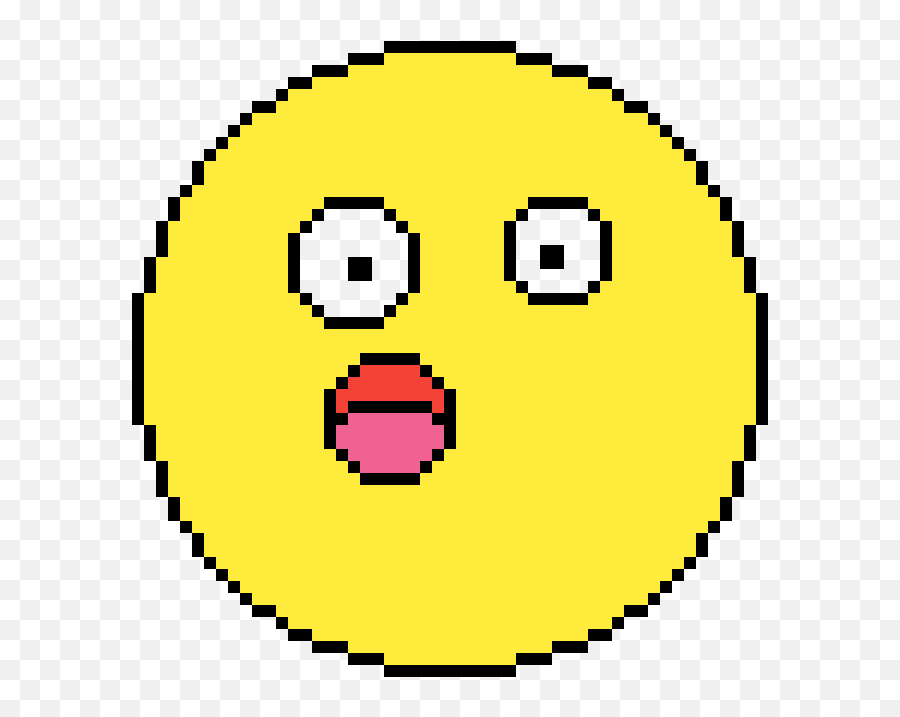 Pixilart - Surprise Face By Anonymous Mario Big Boo Emoji,Surprise Emoticon