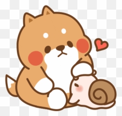Cute Dog Sticker - Transparent Tonton Friends Png Emoji